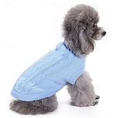 economico Maglioni-Cane Maglione Classico Inverno Caldo Di tendenza Confortevole All&#039;aperto Abbigliamento Quotidiano Interno Abbigliamento per Cani for Piccolo Medio Grande