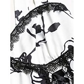preiswerte Kleider-Retro Vintage 1950er Vintage-Kleid Kleid Maskerade Damen Karneval Neujahr Maskerade Alltagstauglich Junggesellinnenabschiedsparty Erwachsene Kleid