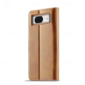 levne Ostatní pouzdra-telefon Carcasă Pro Google Pixel 9 Pro Pixel 9 Pro XL Pixel 8 Pro Pixel 8 Pixel 9 Pixel 7 Pixel 7 Pro Pixel 6 Pixel 6 Pro Flip Cover se stojánkem Magnetické Slot pro kartu Retro TPU PU kůže