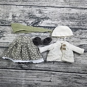 cheap Doll Clothing &amp; Accessories Sets-Waldorf Doll Change Clothes Material Bag Personality Set Waldorf Handmade Muppet Doll