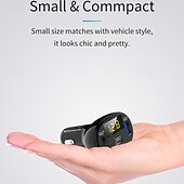 abordables Cargadores para coche-Kit de cargador de coche USB C, compatible con USB dual y tipo C, cargador de coche QC3.0 para productos electrónicos de consumo
