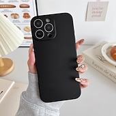 Недорогие Чехлы для iPhone-телефон Кейс для Назначение iPhone 16 Про Макс Плюс Кейс на заднюю панель Защита от удара Ретро Силикон