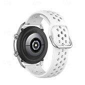 levne Pásky na hodinky Samsung-Pásek hodinek pro Samsung Galaxy Watch 3 45mm Silikon Výměna, nahrazení Popruh Nastavitelný Sportovní značka Náramek