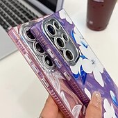 Недорогие Чехлы для Samsung-телефон Кейс для Назначение SSamsung Galaxy S24 S24 Ultra Plus S24 ФЭ S23 Ultra А55 А35 А25 А15 5Г A54 S25 Ультра Кейс на заднюю панель Защита от удара Ретро ТПУ ПК