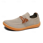 preiswerte Sneaker für Herren-Herren Leichte Barfußschuhe – Atmungsaktive Freizeitsneaker mit Slip-On Design für Gehen, Reisen und Alltag