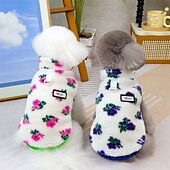economico Cappotti-Cane Gatto Cappotto Casual Quotidiano Tempo libero Inverno Caldo Morbido Confortevole Abbigliamento Quotidiano Casual Quotidiano Gatto Cane Husky Labrador Malamute dell&#039;Alaska
