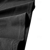 cheap Casual Henley Tee-Men&#039;s Waffle Tee T Shirt Waffle Henley Shirt Tee Top Long Sleeve Solid Color Daily Casual Street Style Buttons Color Block Crewneck Henley Outdoor Street Causal Spring &amp;  Fall Black Green Henley