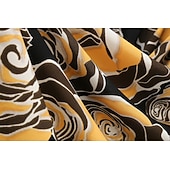 preiswerte Kleider-Retro Vintage 1950er Hepburn Kleid Ausgestelltes Kleid Tupfen Blume / Blumenmuster Kostüm Damen Maskerade Veranstaltung / Fest Junggesellinnenabschiedsparty Festival Erwachsene Kleid