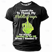 cheap Men&#039;s Funny T shirts-Men&#039;s Rude Offensive Funny T Shirt Short Sleeve T shirt 3D Print Crew Neck Shirt Fashion Daily Street Daily Black Blue Purple Summer Spring Clothing Apparel S M L XL XXL XXXL