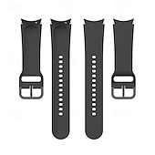 abordables Correas de reloj Samsung-Ver Banda para Samsung Galaxy 3 41mm Silicona Reemplazo Correa Ajustable Bucle en Solo Loop Pulsera