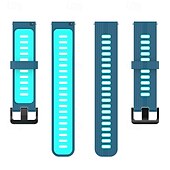 olcso Samsung óraszíjak-Óraszíj mert Samsung Galaxy Watch Active 2 40/44mm Szilikon Csere Szíj Állítható Sportszíj Karszalag