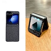 cheap Samsung Cases-Phone Case For Samsung Galaxy Z Flip 7 Z Flip 6 Z Flip 5 Z Flip 4 Back Cover Shockproof Retro PC