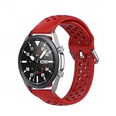 levne Pásky na hodinky Samsung-Pásek hodinek pro Samsung Galaxy Watch 3 45mm Silikon Výměna, nahrazení Popruh Nastavitelný Sportovní značka Náramek