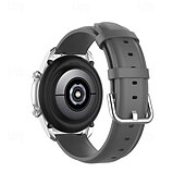 baratos Pulseiras de relógio Samsung-Pulseiras de Relógio para Samsung Galaxy 3 41mm Couro PU Substituição Alça Ajustável Loop Solo Pulseira