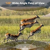 cheap Outdoor IP Network Cameras-PR8000 Camera Motion WiFi 60MP Hunting Camera with SIM Card Wireless Wildlife Cam IP65 Waterproof Night Infrared Camera