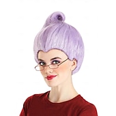 economico Parrucche dei personaggi dei film-Parrucca Costume Fata Madrina per Donne Per Carnevale Parrucche di Halloween