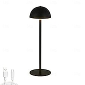 levne Stolní lampy-luxusní led kovová stolní lampa - usb nabíjecí noční stolek noční světlo do domácí obývací ložnice 1ks