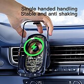 cheap Car Holder-Car Vent Phone Mount Rotatable Magnetic Phone Holder for Car Compatible with All Mobile Phone Phone Accessory