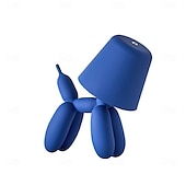 baratos Candeeiros de mesa-Candeeiro de mesa de cão de máquina de desenho animado - regulação por toque &amp;combinação de cores, luz noturna LED alimentada por USB para uso em leitura interna