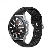 levne Pásky na hodinky Samsung-Pásek hodinek pro Samsung Galaxy Watch 3 45mm Silikon Výměna, nahrazení Popruh Nastavitelný Sportovní značka Náramek