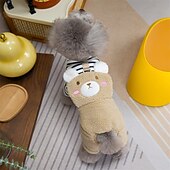 billige Jumpsuits-Hunder Katter Gensere Fritid hverdag Fritid Vinter Varm Myk Bekvem Hverdag Fritid / hverdag Katt Hund Husky Labrador malamute