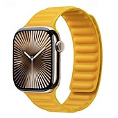 お買い得  Apple Watch Bands-Solo Loop と互換性があります Apple Watch ウォッチバンド 38mm 40mm 41mm 42mm 44mm 45mm 49mm マグネティッククラスプ 調整可 生地 交換用時計バンド のために iwatch Ultra 2 Series 9 8 7 SE 6 5 4 3 2 1