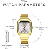 economico Orologi al quarzo-Da uomo Orologio al quarzo All&#039;aperto Sportivo Di tendenza Orologio casual Luminoso Calendario Impermeabile Decorativo Acciaio Guarda