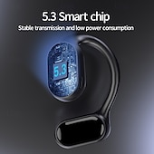 halpa TWS Todelliset langattomat kuulokkeet-XG33 Langattomat kuulokkeet TWS Korvakoukku Bluetooth 5.3 Melunvaimennus Urheilu HIFI varten Apple Samsung Huawei Xiaomi MI Kunto Retkeily ja vaellus Juoksu Matkapuhelin Matkailu ja viihde