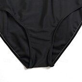 abordables Lycra de surf-Femme Maillot Anti UV Maillot de bain 1 pièce Protection solaire UV UPF50+ Poids Léger manche longue Spandex Le Maillot de corps Maillot de bain Zip sur le devant Natation Surf Plage Sports nautiques