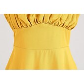 preiswerte Kleider-Elegant Klassisch 1950er Kleid A-Linie Damen Valentinstag Veranstaltung / Fest Date Teegesellschaft Erwachsene Kleid Frühling &amp; Sommer