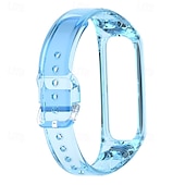 baratos Pulseiras de relógio Samsung-Pulseiras de Relógio para Samsung Galaxy Fit 2 SM-R220 Silicone Substituição Alça Ajustável Pulseira Esportiva Pulseira