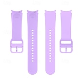 abordables Correas de reloj Samsung-Ver Banda para Samsung Galaxy 3 41mm Silicona Reemplazo Correa Ajustable Bucle en Solo Loop Pulsera
