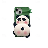 cheap iPhone Cases-Phone Case For iPhone 15 iPhone 15 Pro Max iPhone 14 Pro Max iPhone 13 12 Pro Max Back Cover with Stand Holder Shockproof Retro Silicone