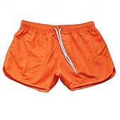 olcso Férfi úszónadrág-Férfi Fürdőnadrág Úszónadrágok Deszkás short Fürdőruha Zsinór Úszás Szörfözés Tengerpart Vízi sportok Egyszínű Nyár Tavasz