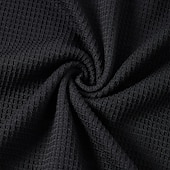 billiga Våffelstickad t-shirt-Herr Våffeltröja T-shirt Våffelstickad t-shirt Långärmad Rund hals Sommar Vår Höst Ensfärgat Stickat Mode Dagligen Färgblock Formell Utomhus Hem Svart Grön Topp t-shirt för män
