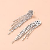 levne Náušnice-Dámské Peckové náušnice Ozdobný Radost Elegantní stylové Náušnice Šperky Stříbrná Pro Párty