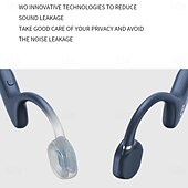 cheap Sports Headphones-Open-Ear Wireless Earphones Air Conduction Headphones Bluetooth 5.0 with Mic Lightweight Waterproof for Running Hiking Driving Cycling