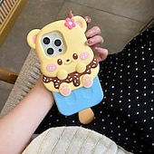 お買い得  iPhone用ケース-電話 ケース 用途 iPhone 15 14 Pro Max Plus iPhone 13 12 Pro Max バックカバー 耐衝撃 レトロ風 シリコーン