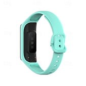 זול להקות שעונים של סמסונג-צפו בנד ל Samsung Galaxy Fit E SM-R375 סיליקוןריצה תַחֲלִיף רצועה מתכוונן רצועת ספורט צמיד