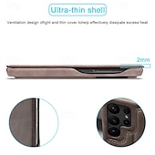abordables Coques Samsung-Housse de téléphone pour Samsung Galaxy S24 Ultra S24 Plus S24 S23 S23 Ultra S22 S22 Plus Ultra S21 Ultra S21 FE S21 Coque flip avec emplacement pour carte magnétique antichoc rétro TPU PU cuir