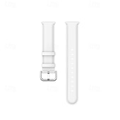 baratos Pulseiras de relógio Samsung-Pulseiras de Relógio para Samsung Galaxy 3 41mm Couro PU Substituição Alça Ajustável Loop Solo Pulseira