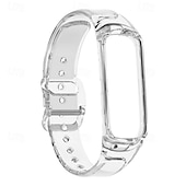 baratos Pulseiras de relógio Samsung-Pulseiras de Relógio para Samsung Galaxy Fit 2 SM-R220 Silicone Substituição Alça Ajustável Pulseira Esportiva Pulseira