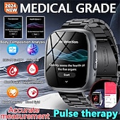 economico Smartwatch-ET593 Smart Watch Monitoraggio della Pressione Sanguigna Monitoraggio della Salute Bluetooth Chiamate SOS Uomini Donne Tracker Sport Fitness Smartwatch
