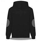 economico felpe con zip da uomo-Per uomo Bandiera americana degli Stati Uniti Cervo Felpe Felpa con cappuccio Felpa con cappuccio Con cappuccio Di tendenza Stampa 3D Da mare Da caccia Nero Marrone Cerniera A cordoncino Autunno