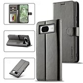 levne Ostatní pouzdra-telefon Carcasă Pro Google Pixel 9 Pro Pixel 9 Pro XL Pixel 8 Pro Pixel 8 Pixel 9 Pixel 7 Pixel 7 Pro Pixel 6 Pixel 6 Pro Flip Cover se stojánkem Magnetické Slot pro kartu Retro TPU PU kůže