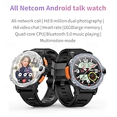 cheap Smartwatch-iMosi PG999 Smart Watch 1.54 inch 4G LTE Cellular Smartwatch Phone 4G Pedometer Call Reminder Heart Rate Monitor Compatible with Null Men GPS Long Standby Hands-Free Calls IP 67 43mm Watch Case