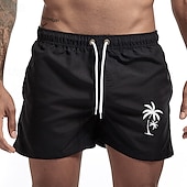 cheap Men&#039;s Boxer Swim Trunks-Men&#039;s Swim Trunks Swim Shorts Board Shorts Bathing Suit Drawstring Mesh Lining with Pockets Swimming Surfing Beach Water Sports Printed Summer Spring