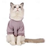 billiga Hoodies-Hund Huvtröjor Mode Vinter Varm Mode Bekväm Utomhus Vardag Inomhus Hundkläder for Small Medium