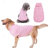 economico Maglioni-Cane Maglione Classico Inverno Caldo Di tendenza Confortevole All&#039;aperto Abbigliamento Quotidiano Interno Abbigliamento per Cani for Piccolo Medio Grande