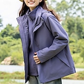abordables Softshell, polares y chaquetas de montaña-Hombre Mujer Chaqueta Softshell Chaqueta para senderismo Invierno Al aire libre Retazos Mantiene abrigado Forro Polar Resistente al Viento Resistente al Agua Chaquetas 3-en-1 Chaqueta de Invierno
